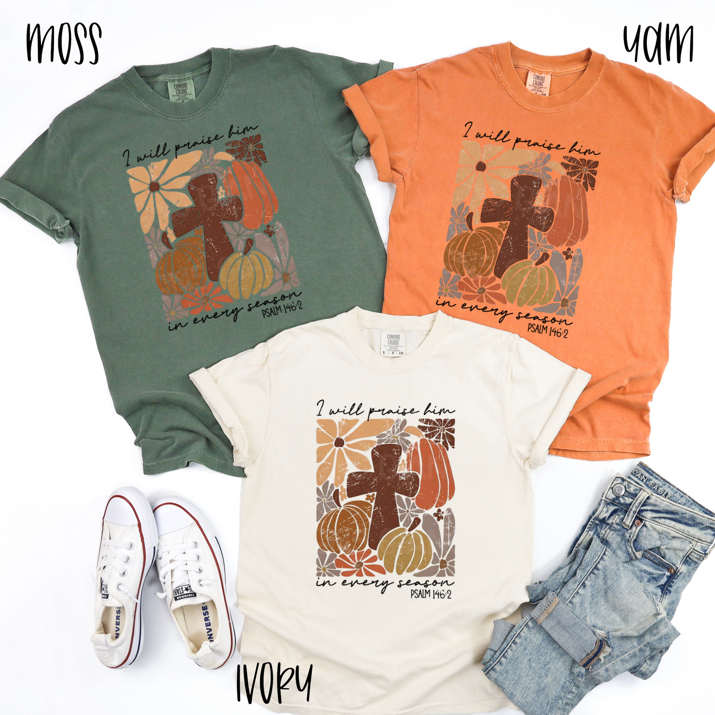 I will praise him in every season