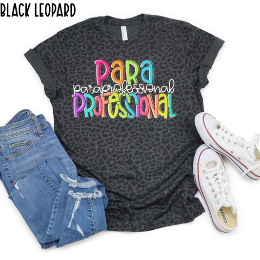 Paraprofessional Colorful