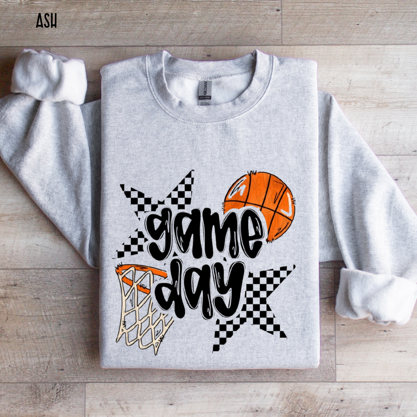 Game Day w/ basketball and hoop