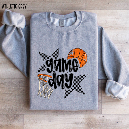 Game Day w/ basketball and hoop