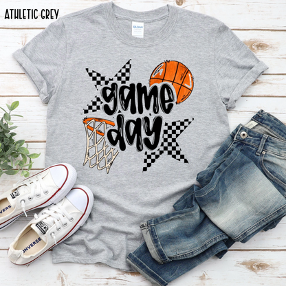 Game Day w/ basketball and hoop