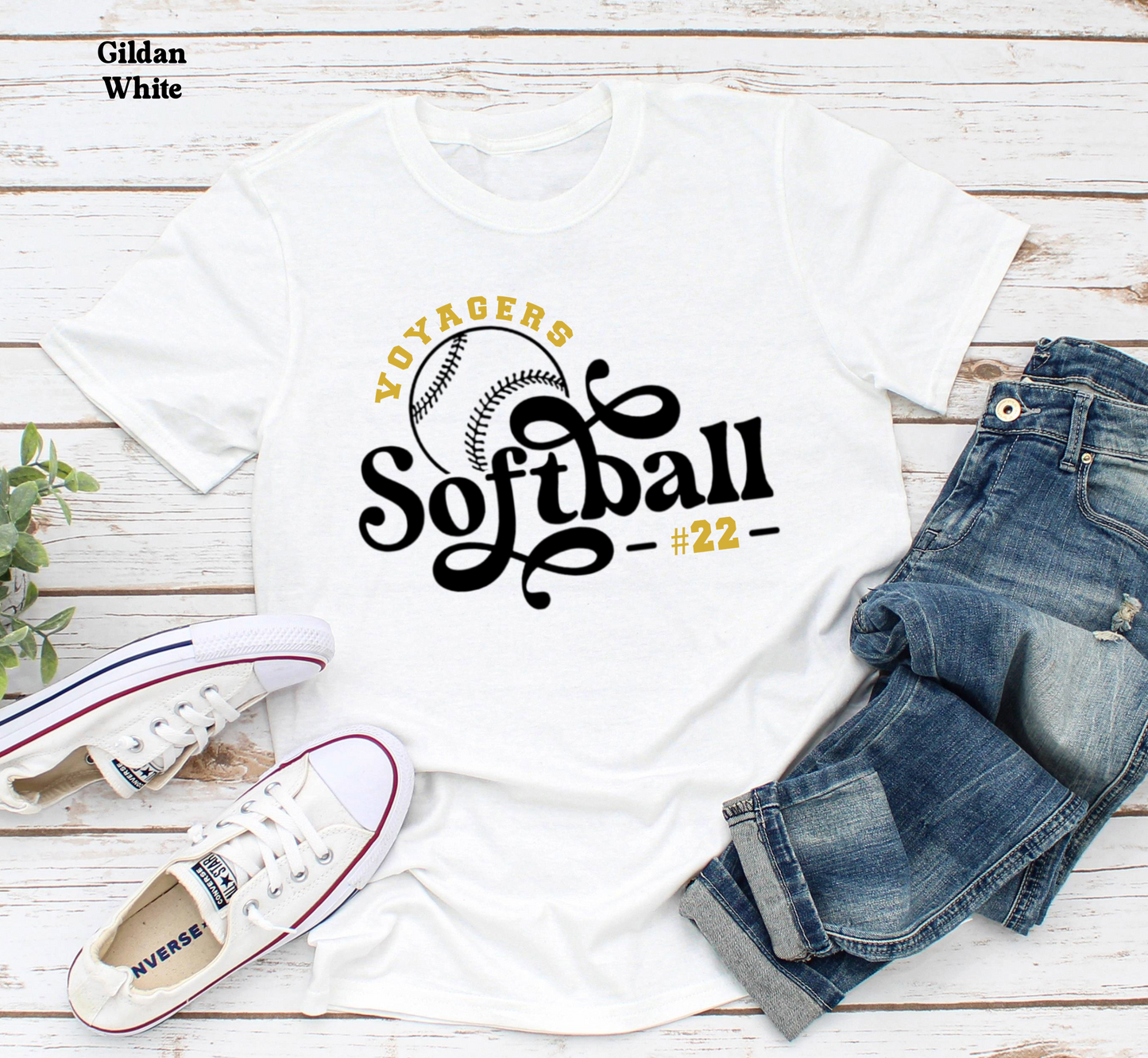 YOUTH - Voyagers Softball cursive