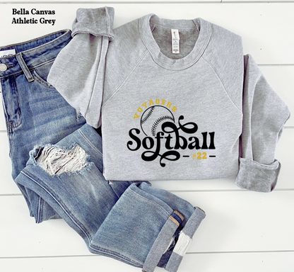 Voyagers Softball cursive