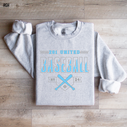 281 United Baseball Number on Front