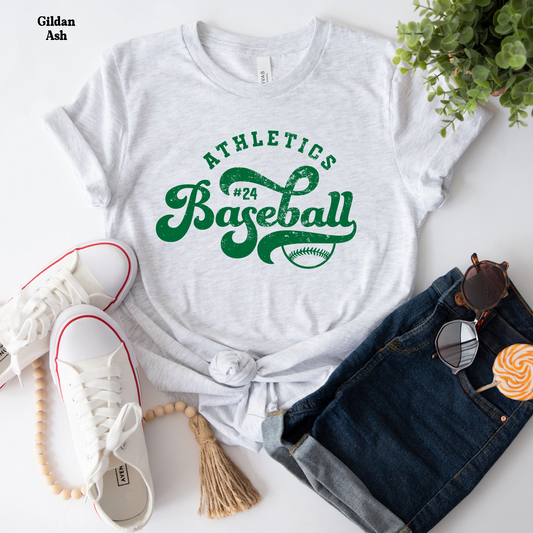 Athletics Baseball Cursive