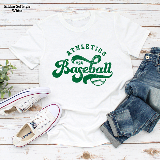 Athletics Baseball Cursive