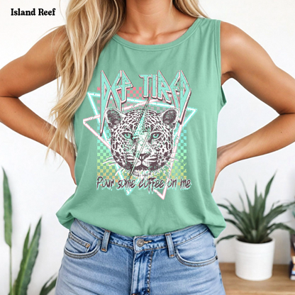 Def Tired Mom Tank Top