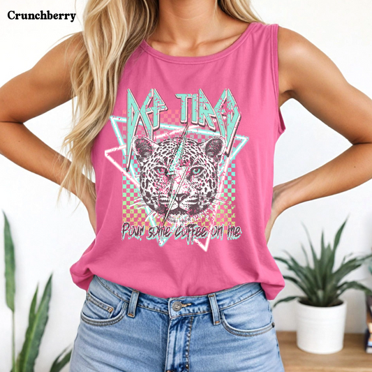 Def Tired Mom Tank Top