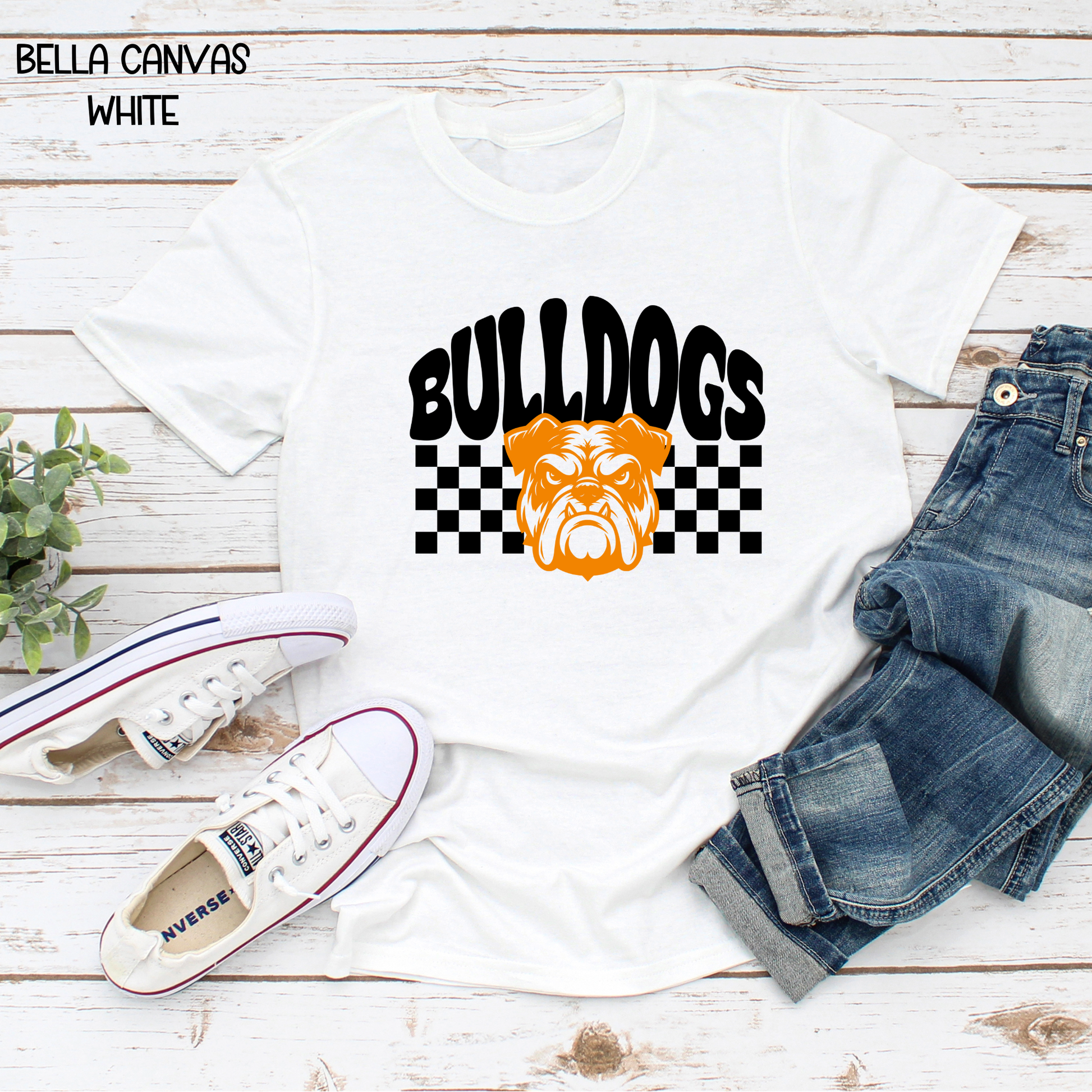 Bulldogs checkered