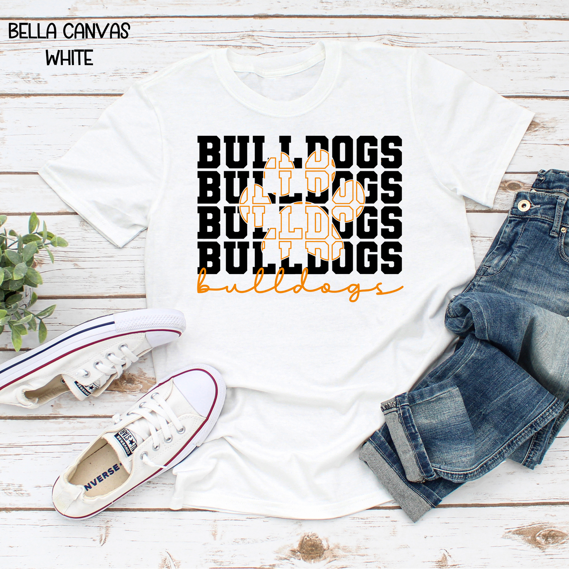Bulldogs pawprint
