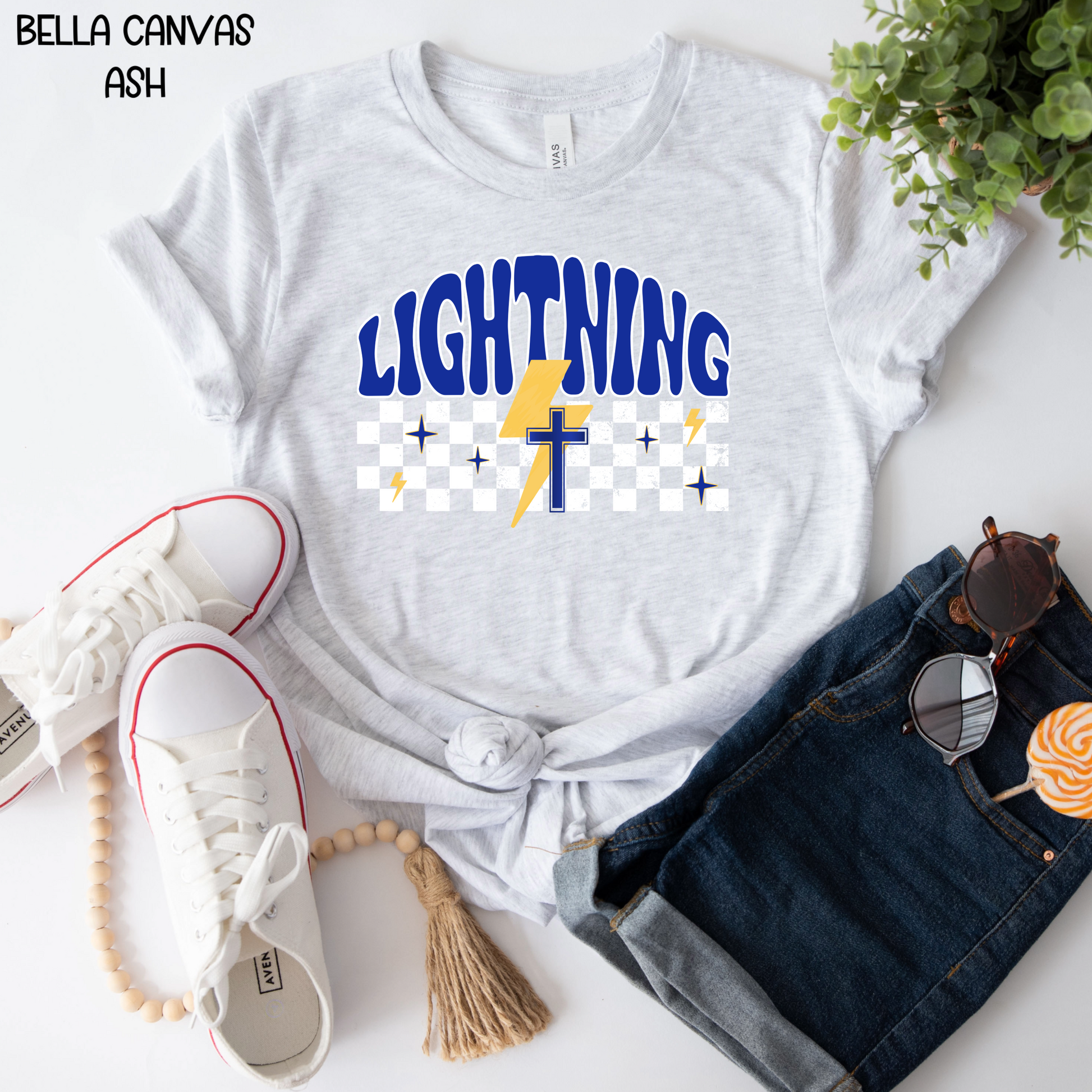 Lightning Checkered