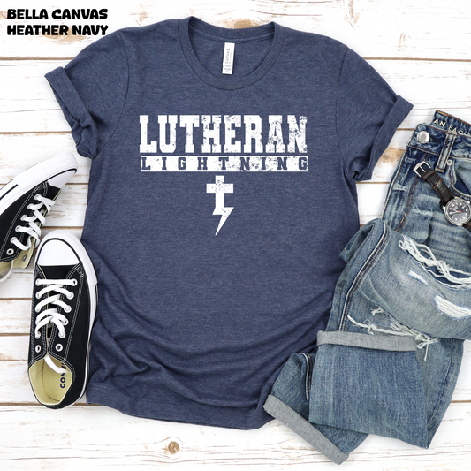 Lutheran Lightning - Athletic Font