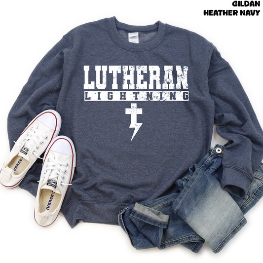 Lutheran Lightning - Athletic Font