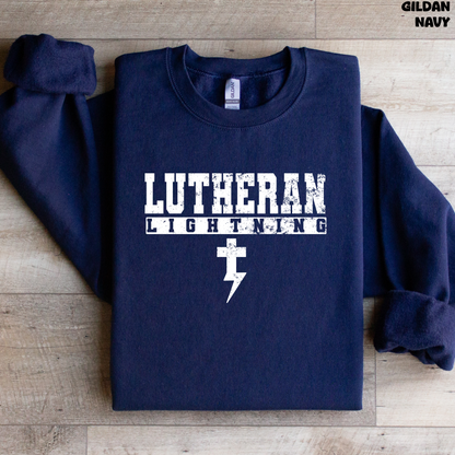 Lutheran Lightning - Athletic Font
