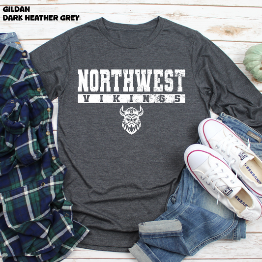 Northwest Vikings - Athletic Font