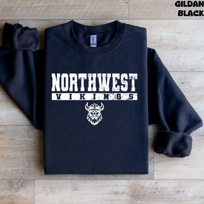 Northwest Vikings - Athletic Font