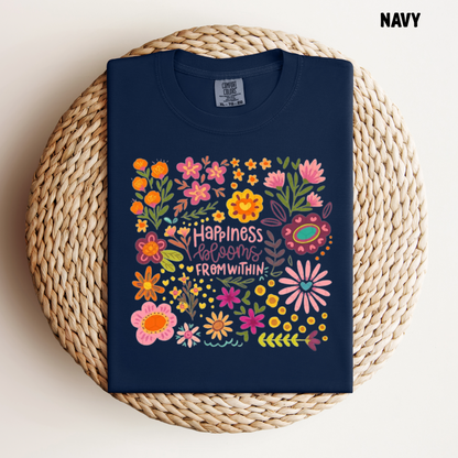 Happiness Blooms from Within