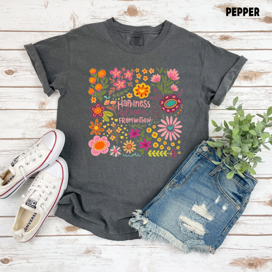Happiness Blooms from Within