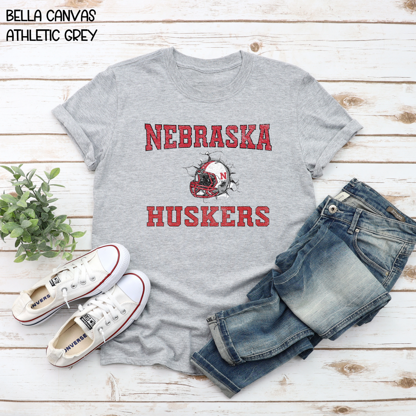 Nebraska with Helmet