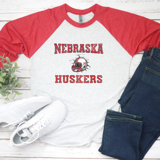 Nebraska with Helmet