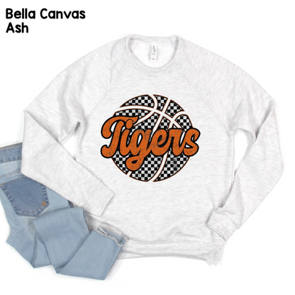 Tigers with Checkered Basketball