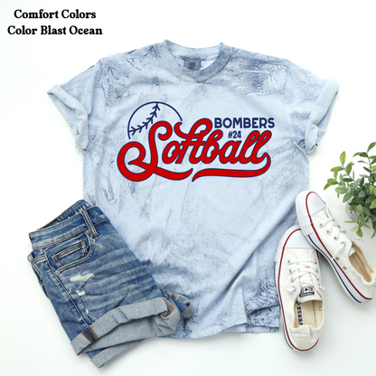 Hastings Softball - Cursive