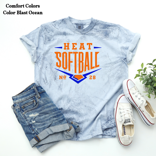 Hastings Heat Softball - graphic 2