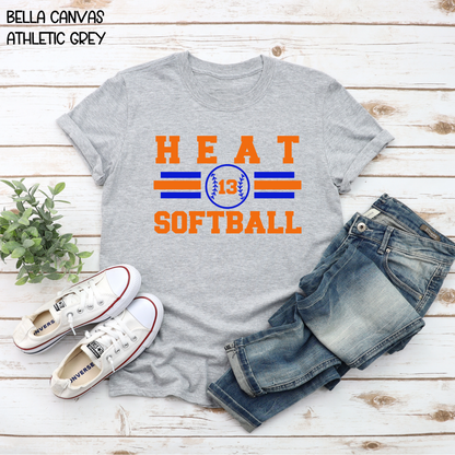 Hastings Heat Softball - graphic 1