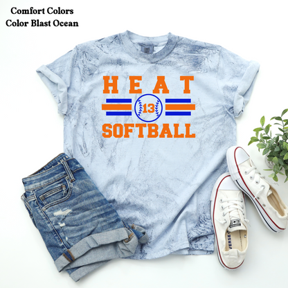 Hastings Heat Softball - graphic 1