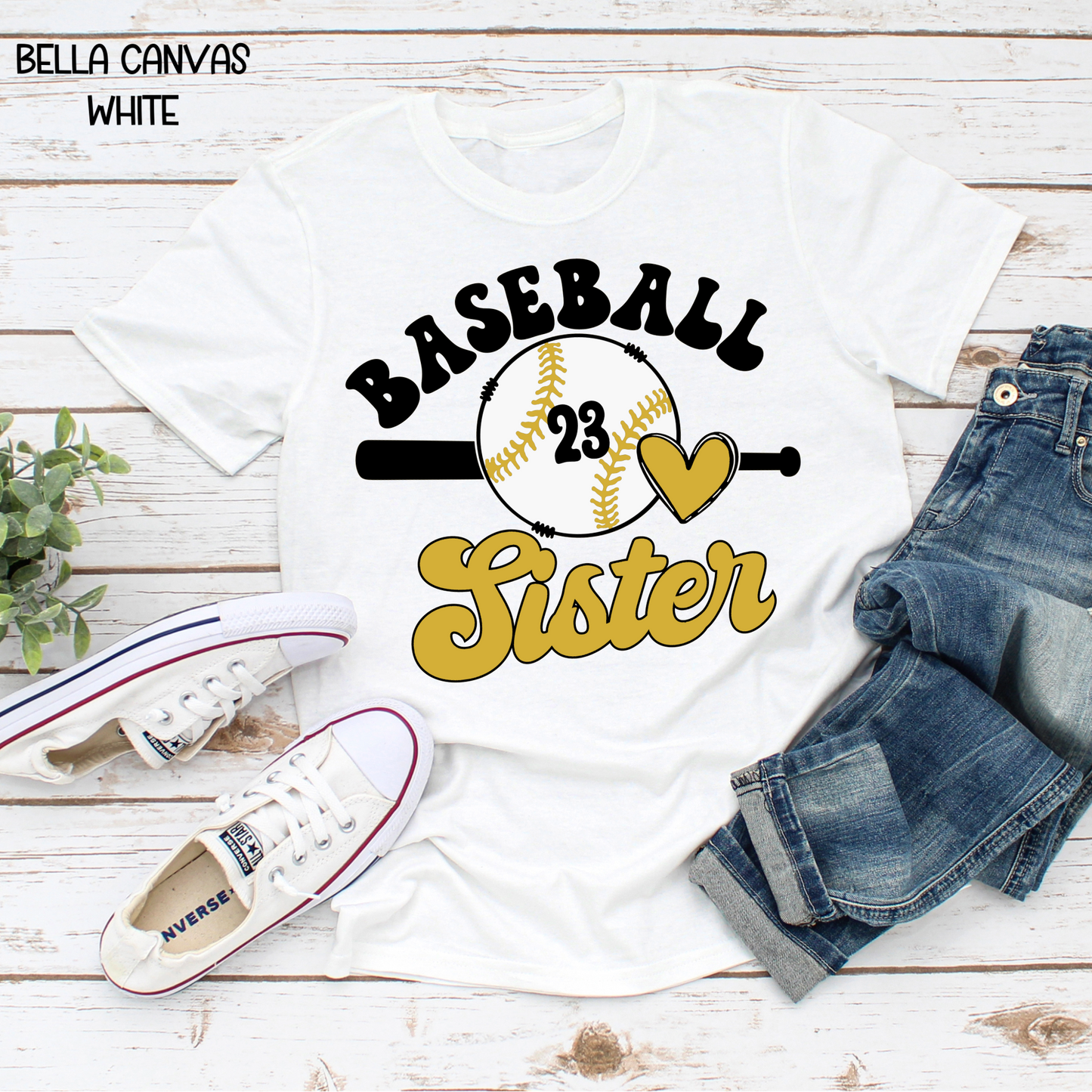 Baseball Sister - Thunder Gold