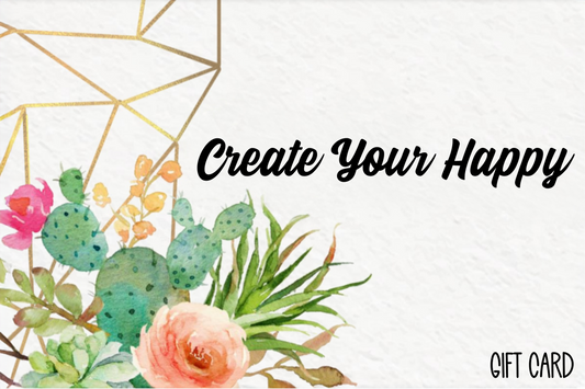Create Your Happy Gift Card