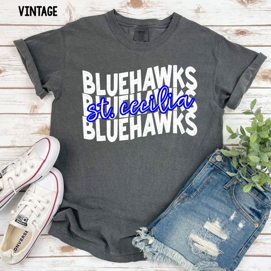 Bluehawks wavy