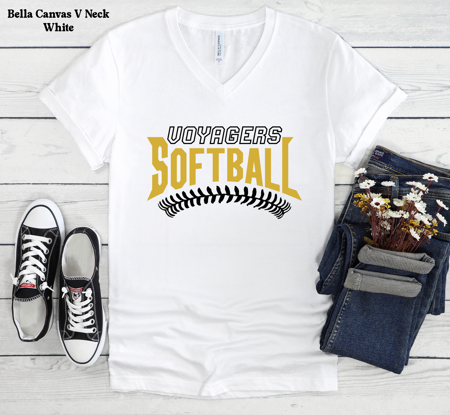 Voyagers Softball with Laces