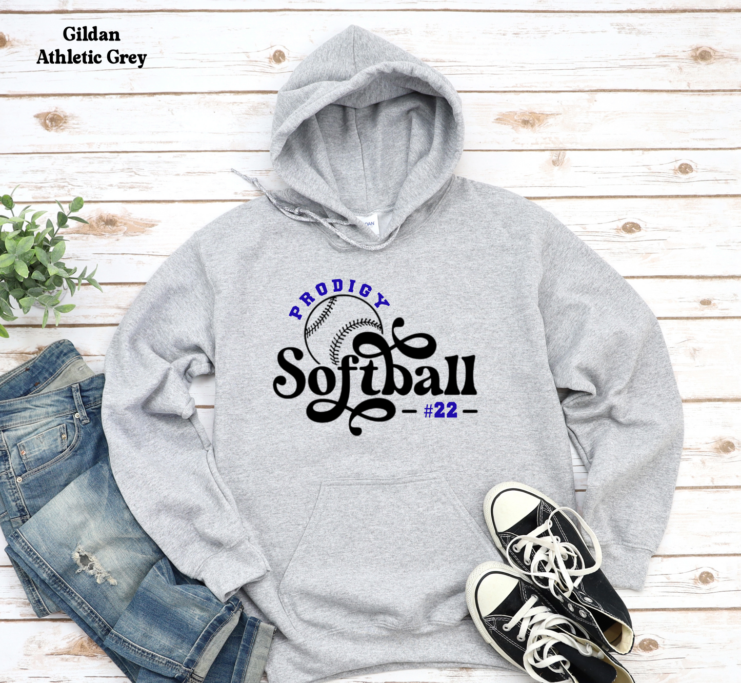 YOUTH - Prodigy Softball cursive