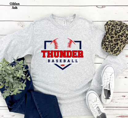 Thunder Baseball with base
