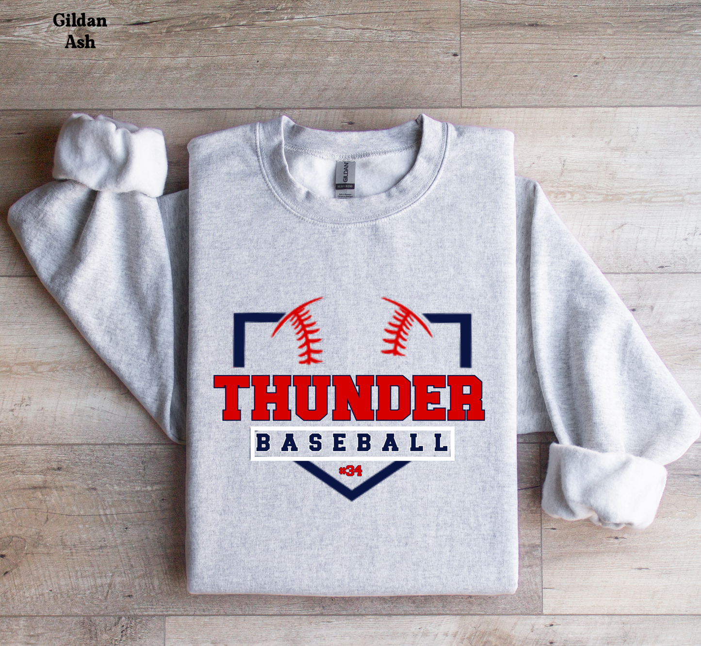 Thunder Baseball with base