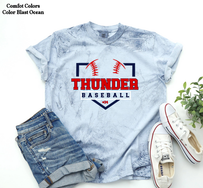 YOUTH Thunder Baseball with base