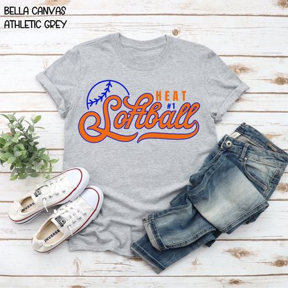 Hastings Heat Softball - cursive
