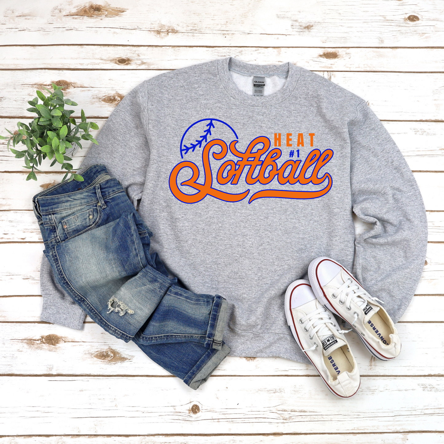Hastings Heat Softball - cursive