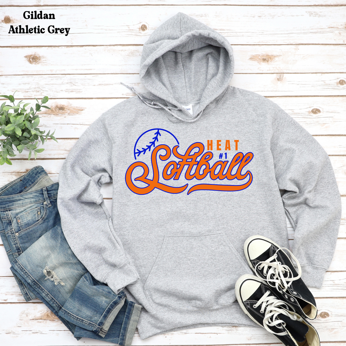 Hastings Heat Softball - cursive