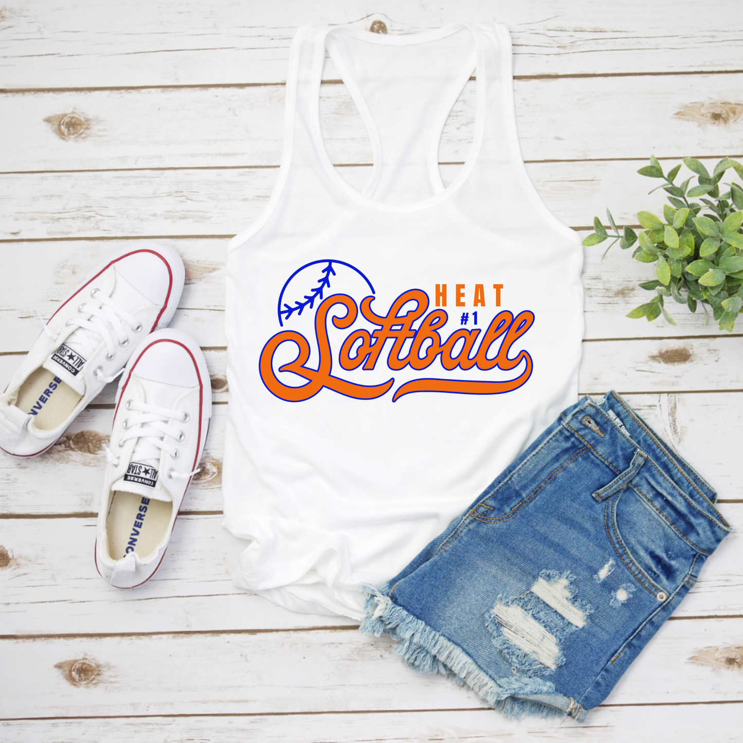 Hastings Heat Softball - cursive