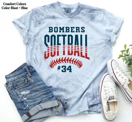Bombers Softball two toned