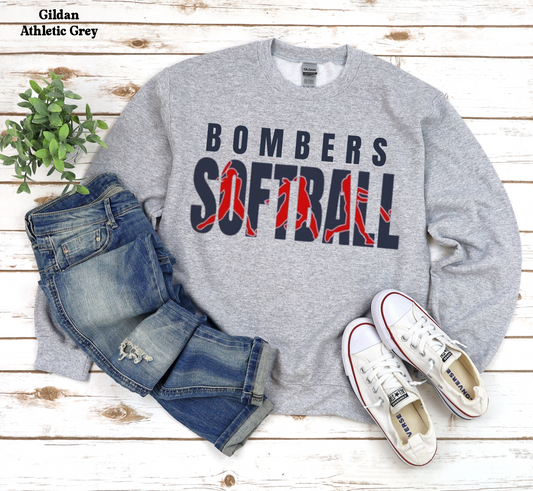 Bombers Softball w/ players