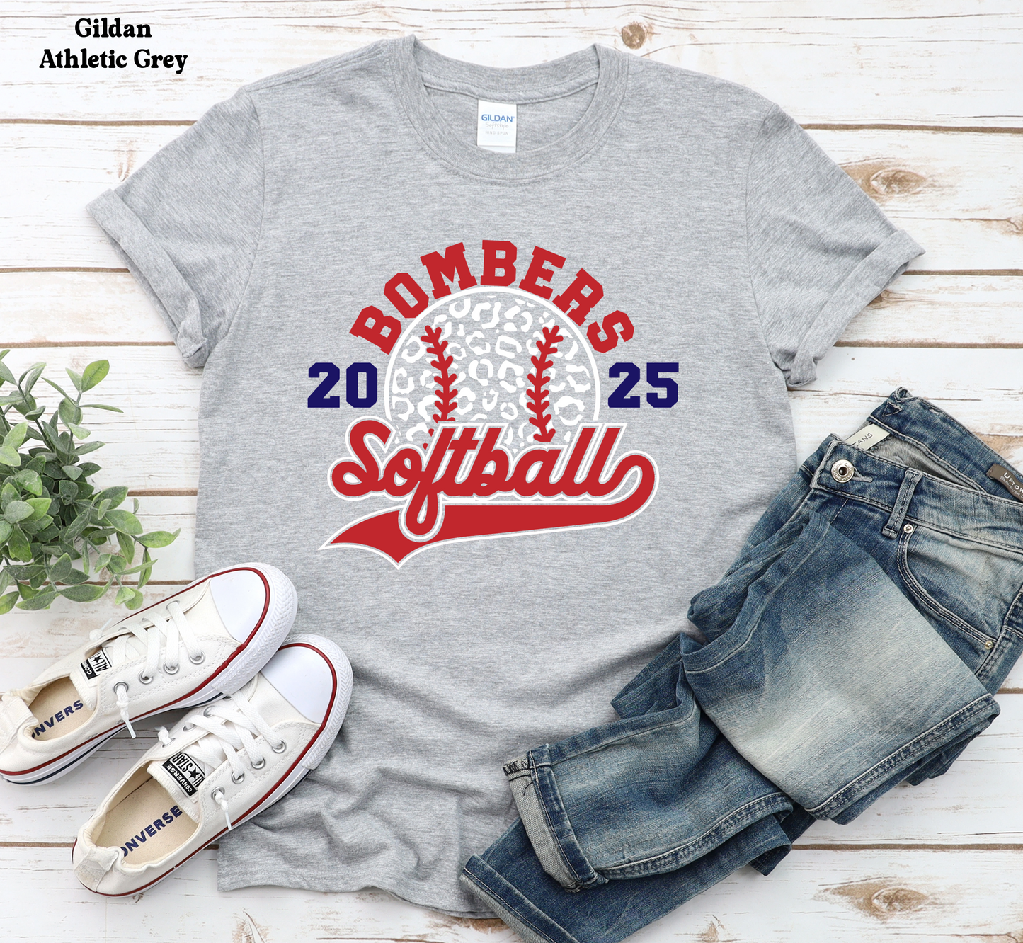 YOUTH - Bombers Softball cheetah