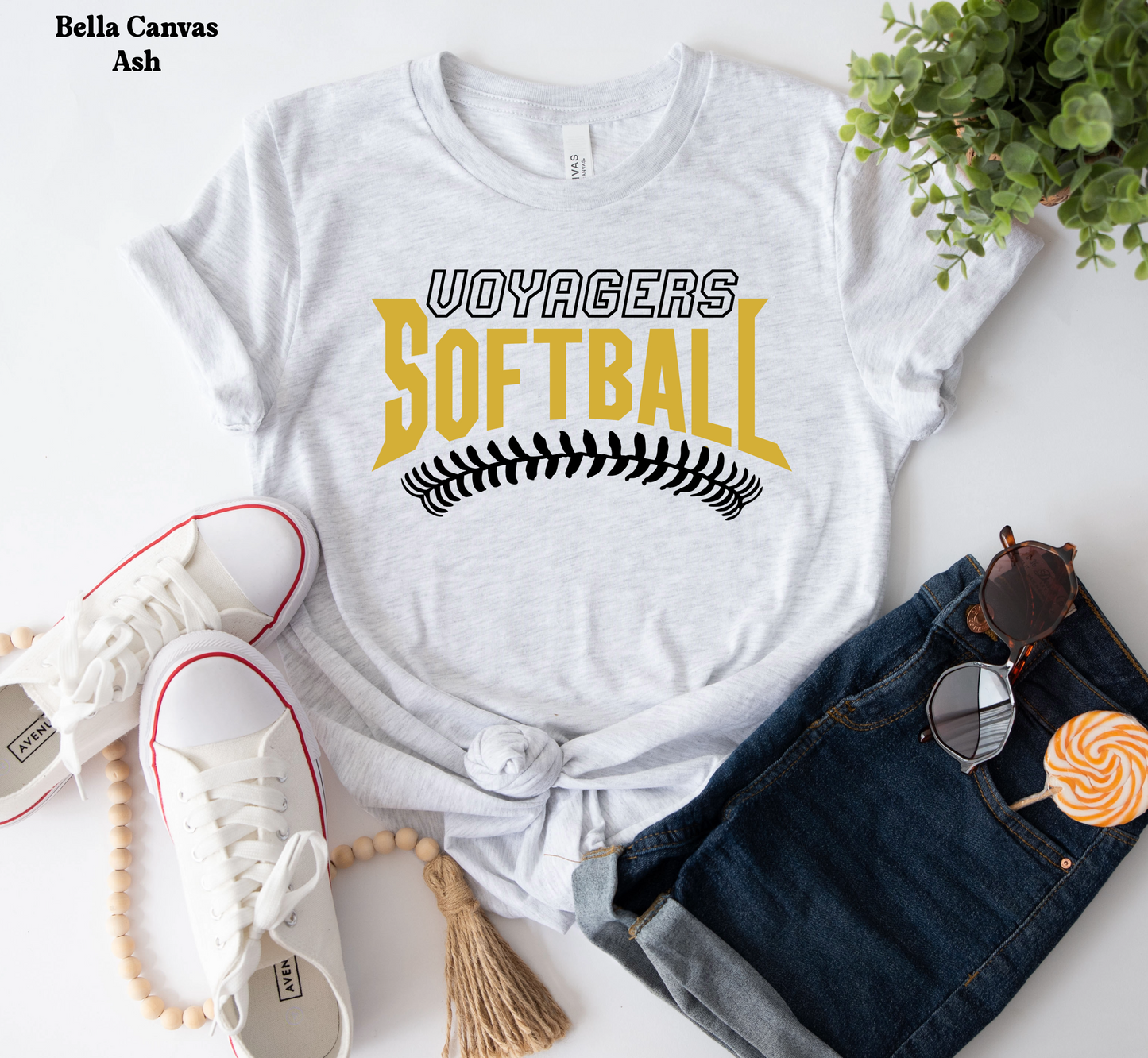 Voyagers Softball with Laces